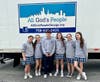 St. Mary's 8th grade Student Council members. 