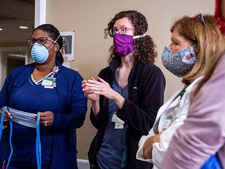 The CDC has updated guidelines to support wearing two masks, as well as saying nitrile medical gloves should not be used unless medically necessary.