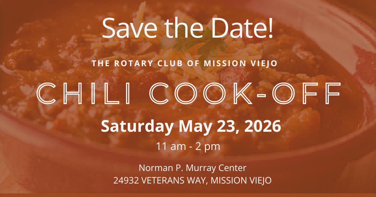 Mission Viejo Rotary 4th Annual Chili Cook Off