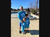 Oliver Wood with Adaline (age 5) and Oliver (age 8) at Trinity Falls Polar Plunge