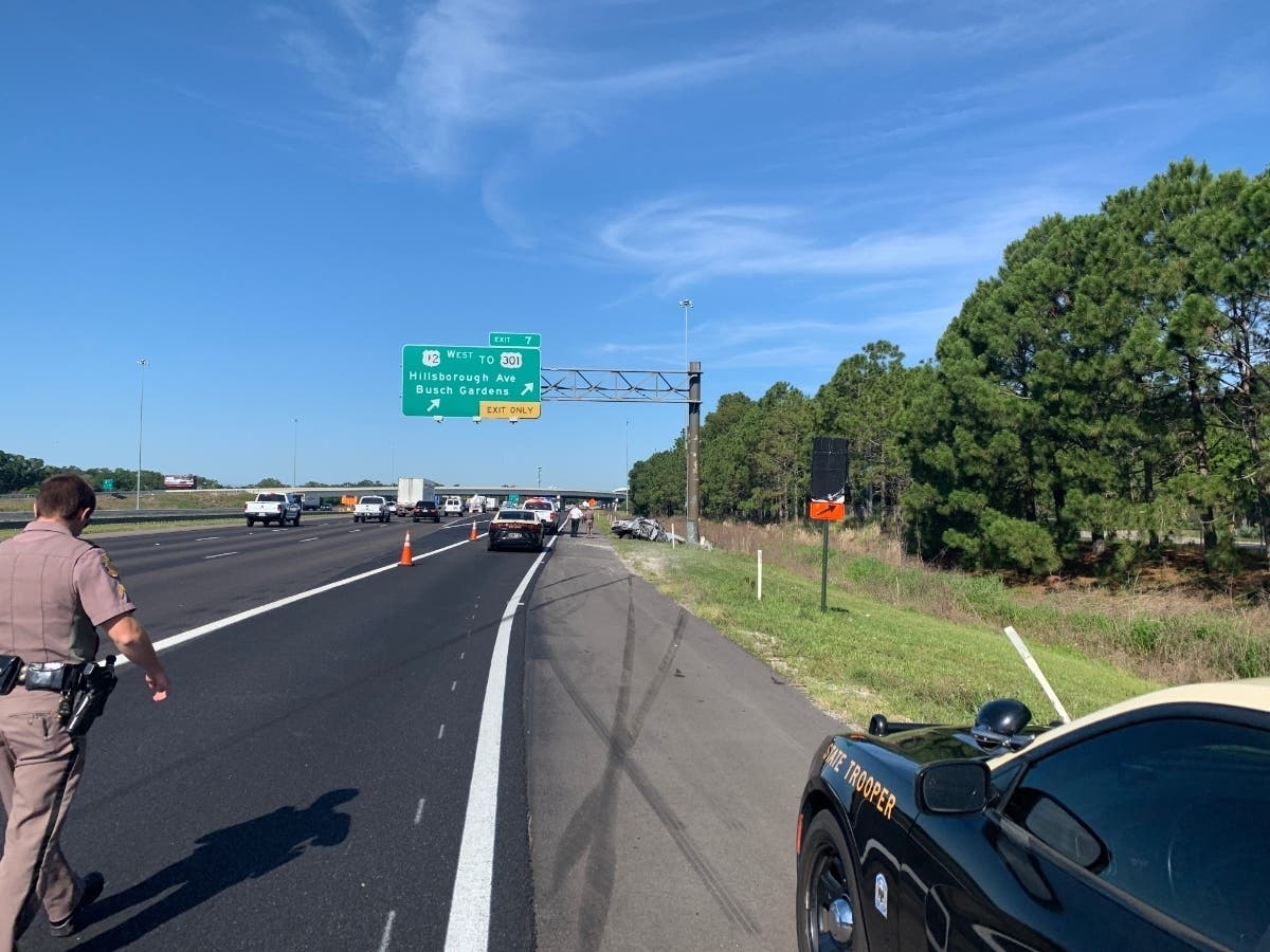 Officers responded to a fatal crash on Interstate 4 near the US 301 exit.