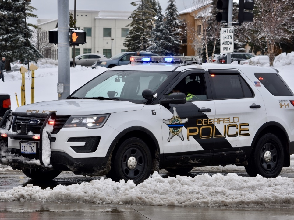 The incident happened near the Edens Spur in the 300 Block of Pfingsten Road, Deerfield. 