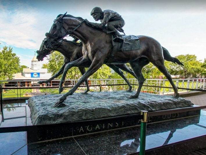 Churchill Downs Incorporated, who runs Arlington International Racecourse, said revenue was down 61 percent in the second quarter compared to the same time frame in 2019. 