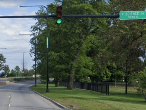 The driver was heading north on Lake Shore Drive south of 57th Drive when the accident happened. 