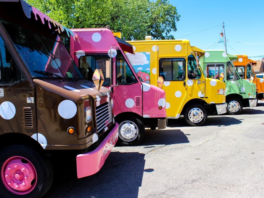 Original Rainbow Cone Ice Cream Truck To Visit Wheeling Buffalo Grove
