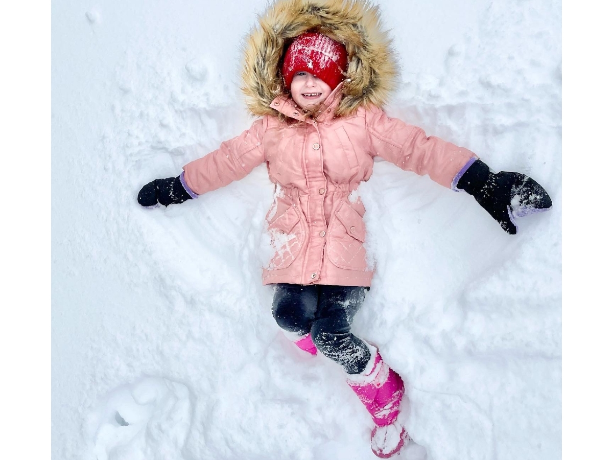 Reader Stephanie Pyrzynski, of Tinley Park, submitted this great shot she took of her daughter, Eileah, playing in the snow. Check out her website: https://tinleyparkmom.com. 