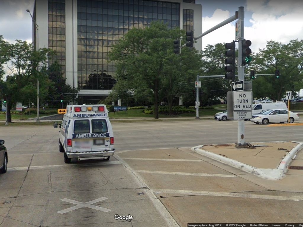 The shooting occurred in the southbound local lanes of state Route 53 North and Algonquin Road. 