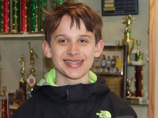 Matthew Ciancanelli is taking Honors Algebra 2 at Glenbrook North High School.