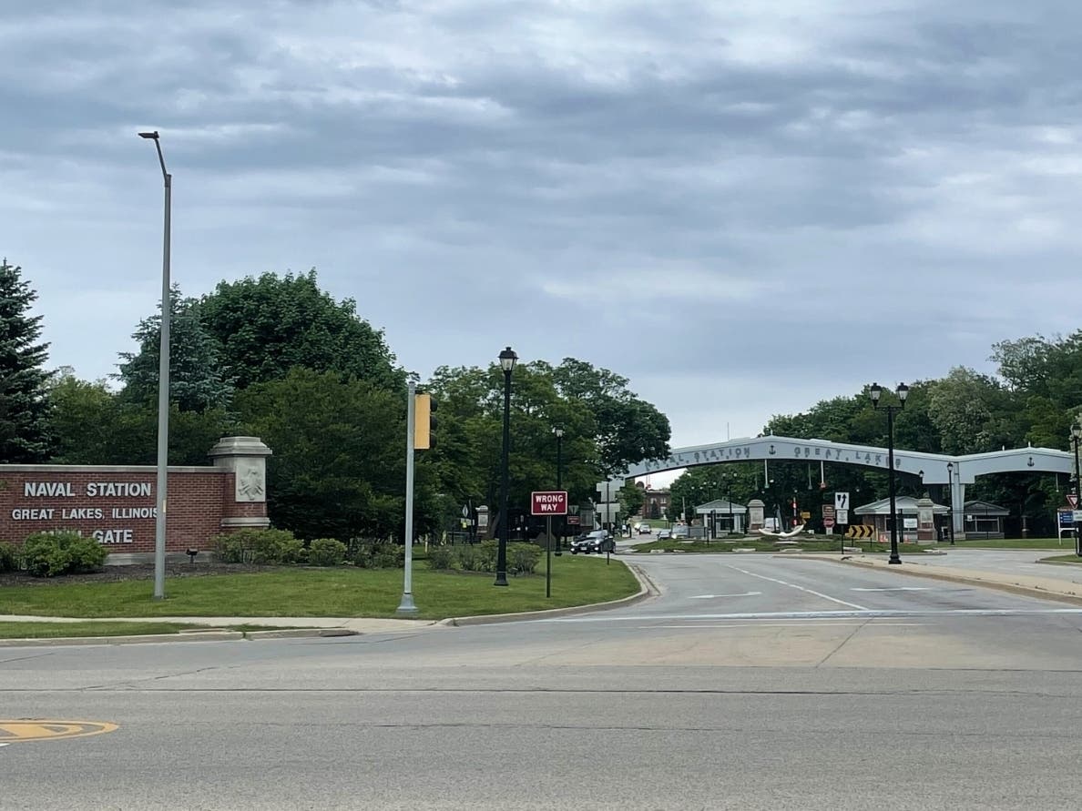 The pair were assigned to the Naval Training Center at Great Lakes.