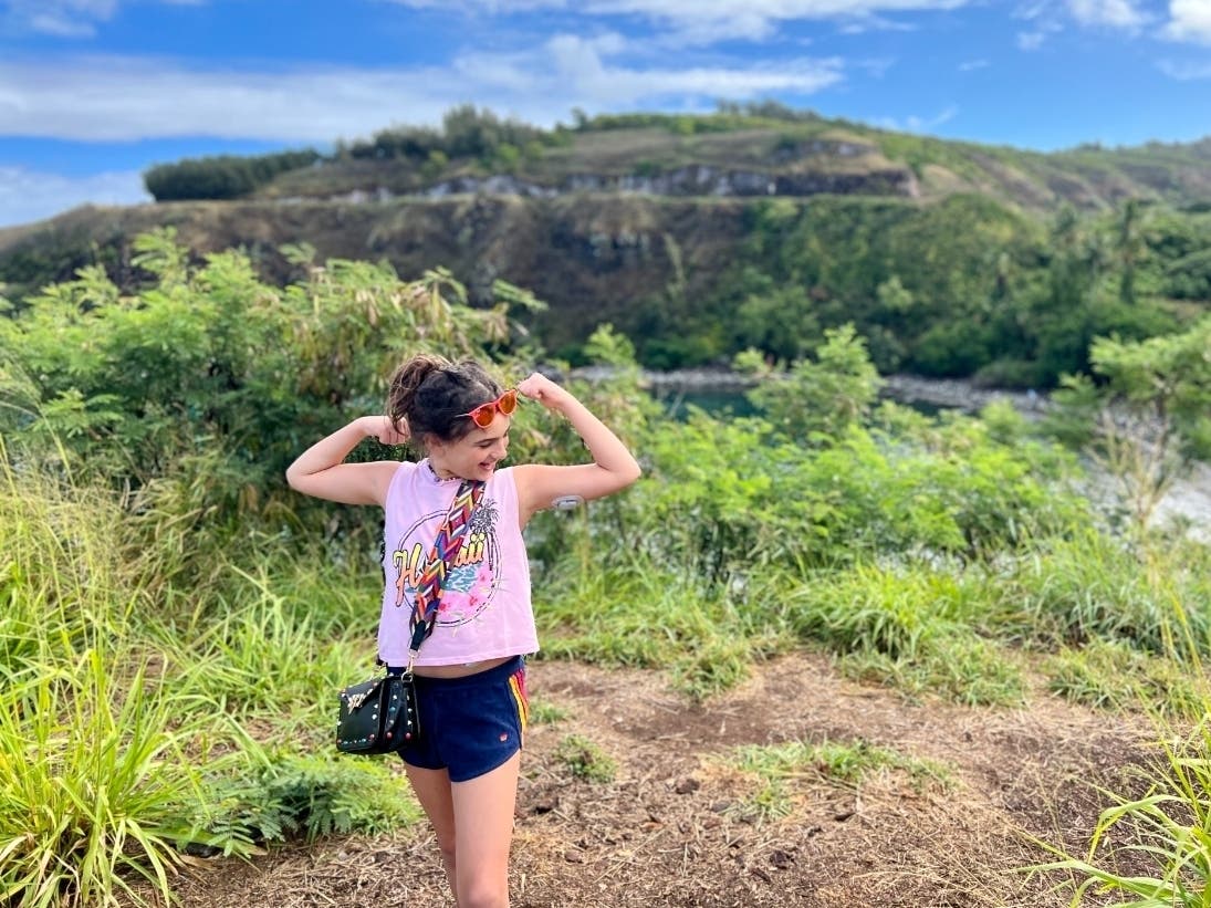 Naomi Sharon was diagnosed with Type 1 diabetes in 2021. 