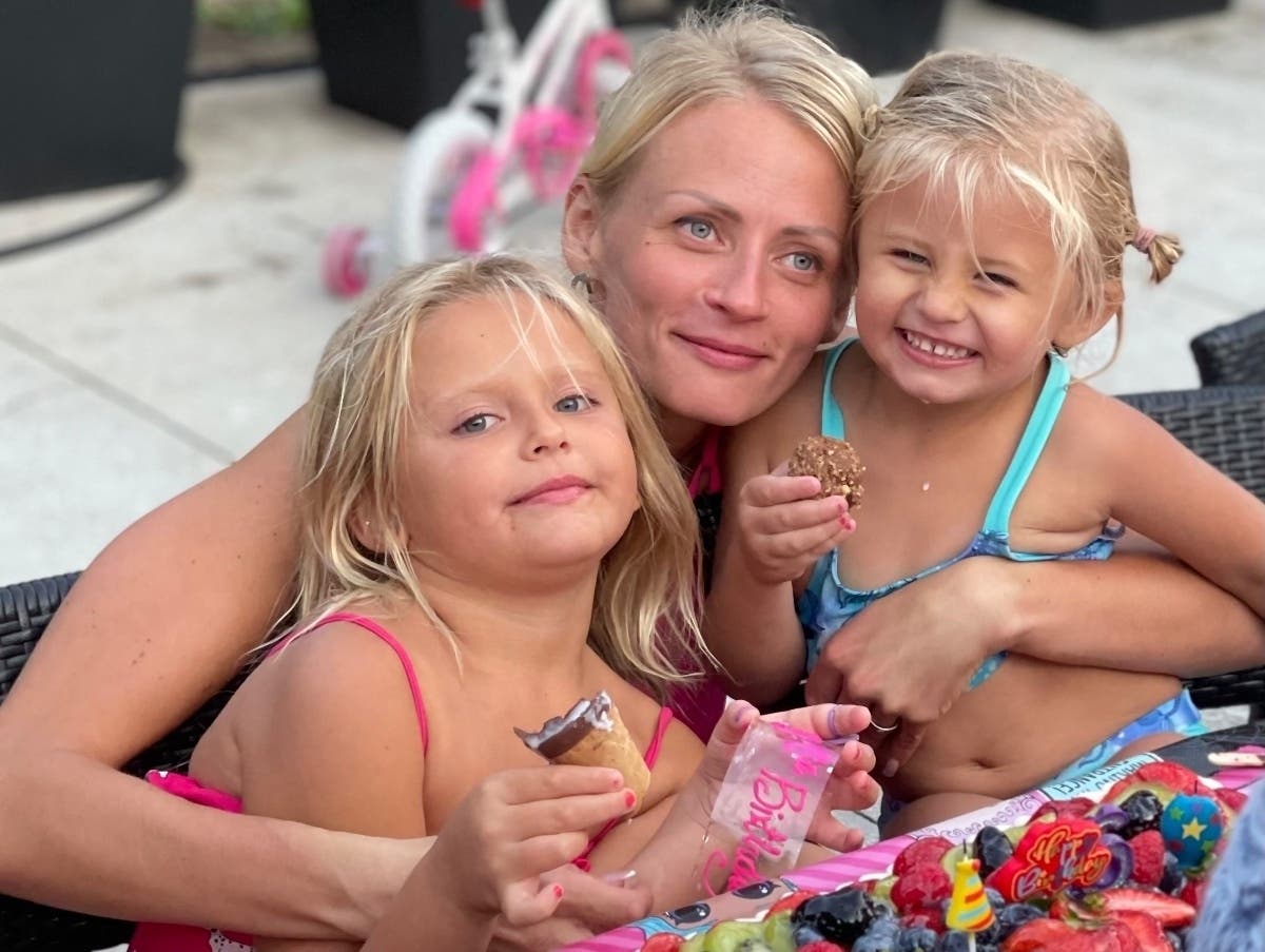 Vera Kisliak and her two daughters, Amilia and Vivian, were killed by Andrei Kisliak, along with the man's mother, before he took his own life last month in their Buffalo Grove home, according to police. 