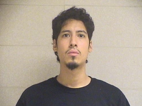 Eric Chavez is being held on a $50,000 bond. 