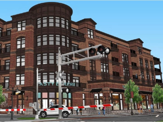 The Drake Group is proposing to build a 65-unit, mixed-use development in
Glenview’s Downtown.