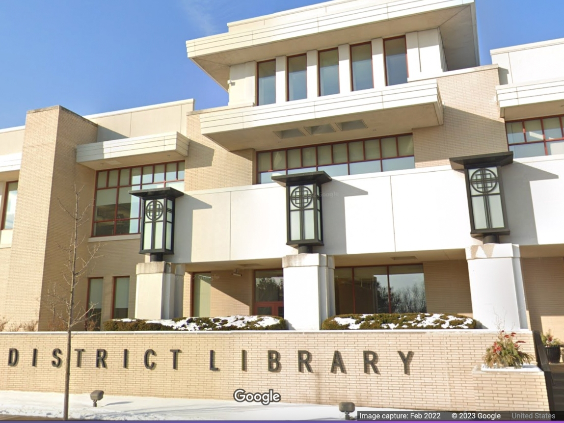 The library will remain closed Tuesday night and reopen Wednesday. 