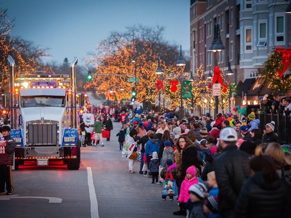 The Holiday In The Park and Parade will run from 4 p.m. to 6 p.m. 