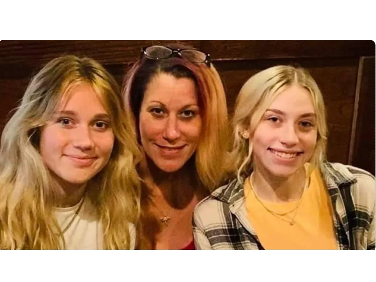 Marisa Dister (center) is survived by her two daughters, Haley and Ella.
