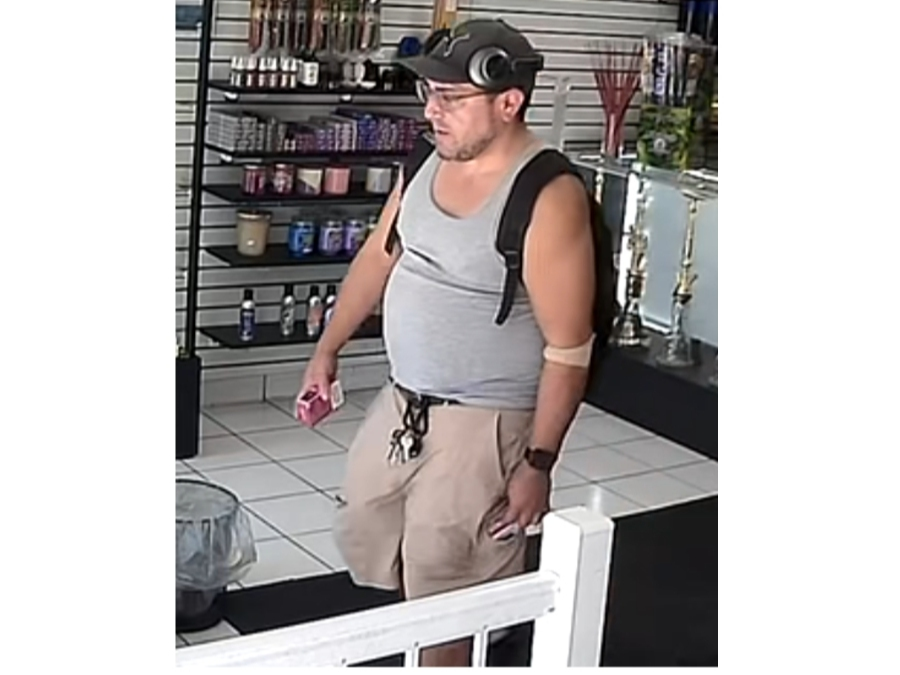Police released several images Friday of a possible suspect in the Oct. 11 stabbing incident. 
