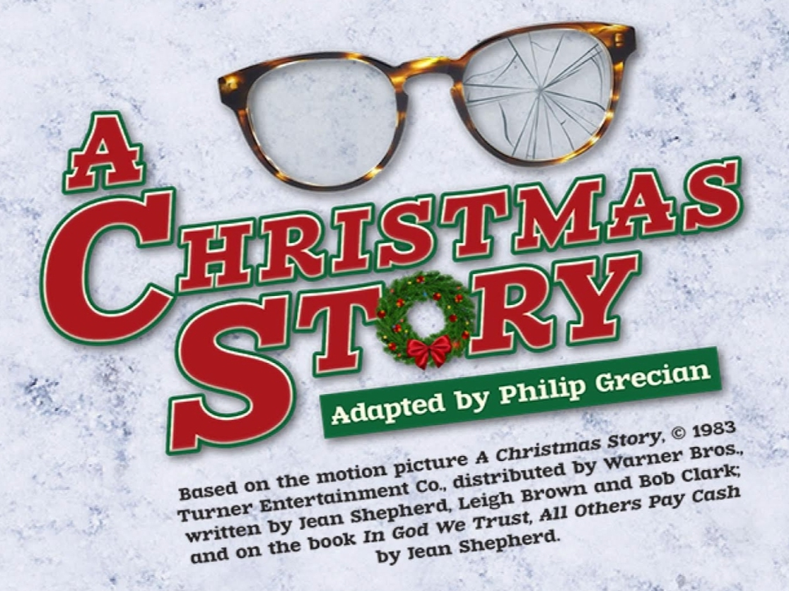 The play is based on the humorous writings of author Jean Shepherd and the 1983 movie “A Christmas Story.” It was adapted by Philip Grecian.