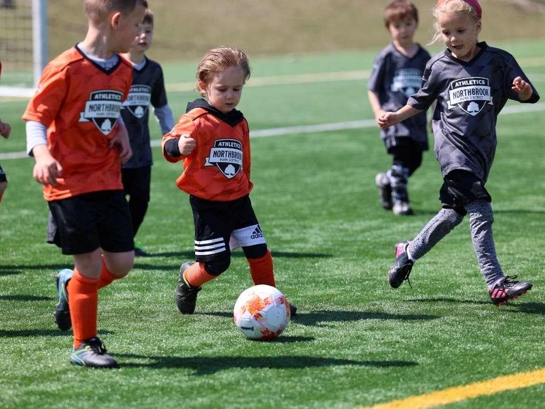 Soccer for children in pre-kindergarten through sixth grade starts April 11.
