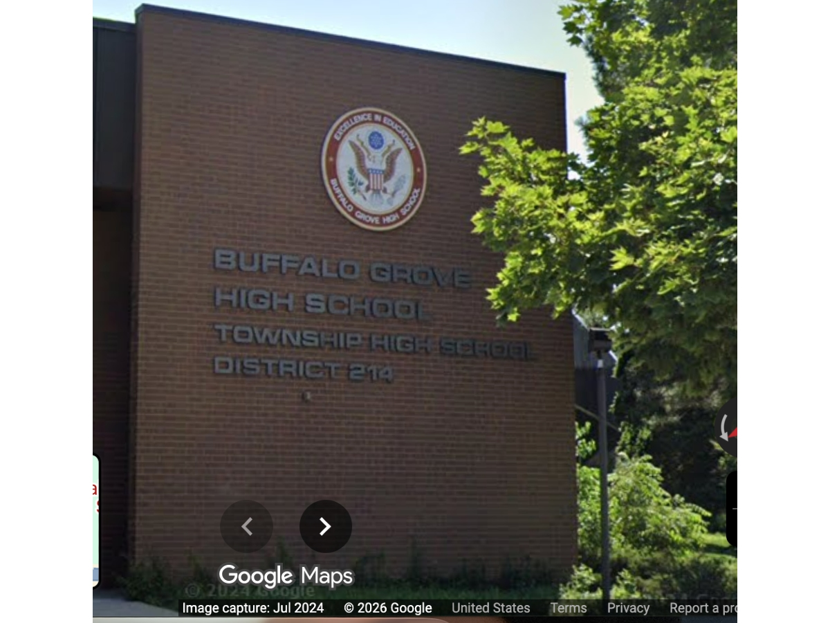 Dundee Road, outside Buffalo Grove High School, was closed for over three hours after the incident, according to Buffalo Grove police.