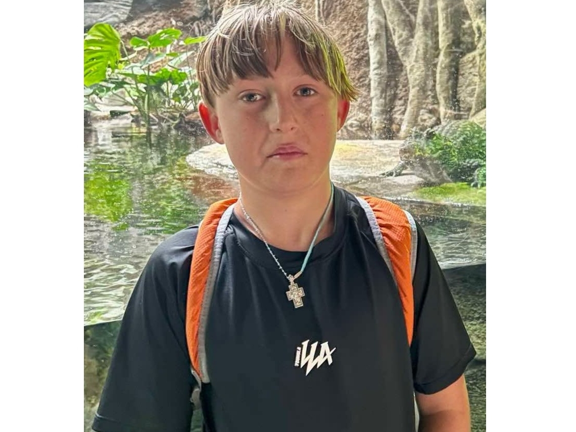 Police said Alexy Schroeter is about 4 feet, 11 inches tall and weighs about 90 pounds. He was last seen wearing a gray T-shirt and gray shorts.