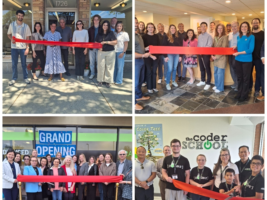 The Glenview Chamber of Commerce recently held ribbon cutting ceremonies at four businesses.