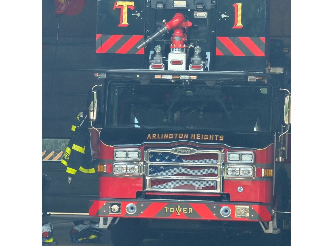 The Arlington Heights Fire Department was assisted at the scene by the Arlington Heights Police Department, Building and Life Safety Department, and Health and Human Services.
