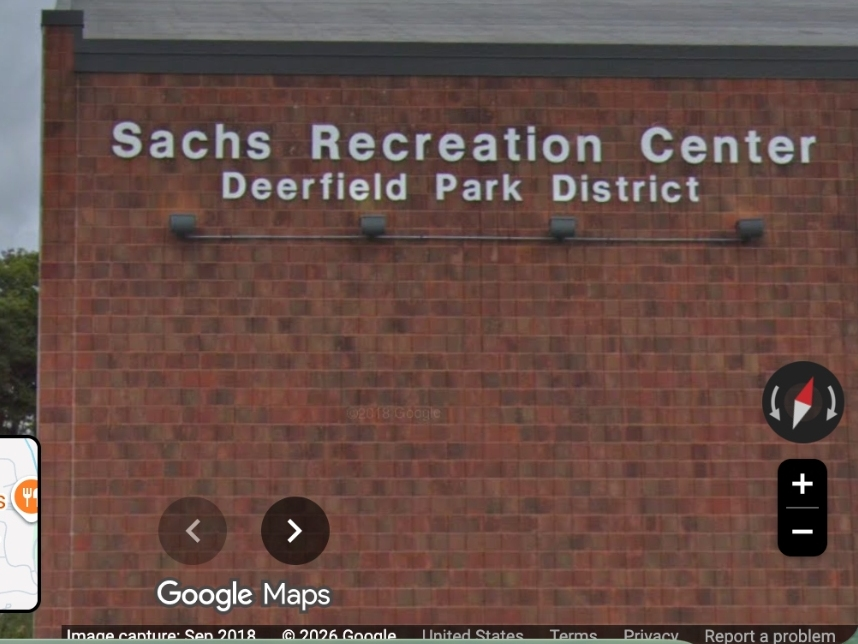 Sachs Recreation Center is operated by the Deerfield Park District and includes a four-lane, 20-yard indoor lap pool.