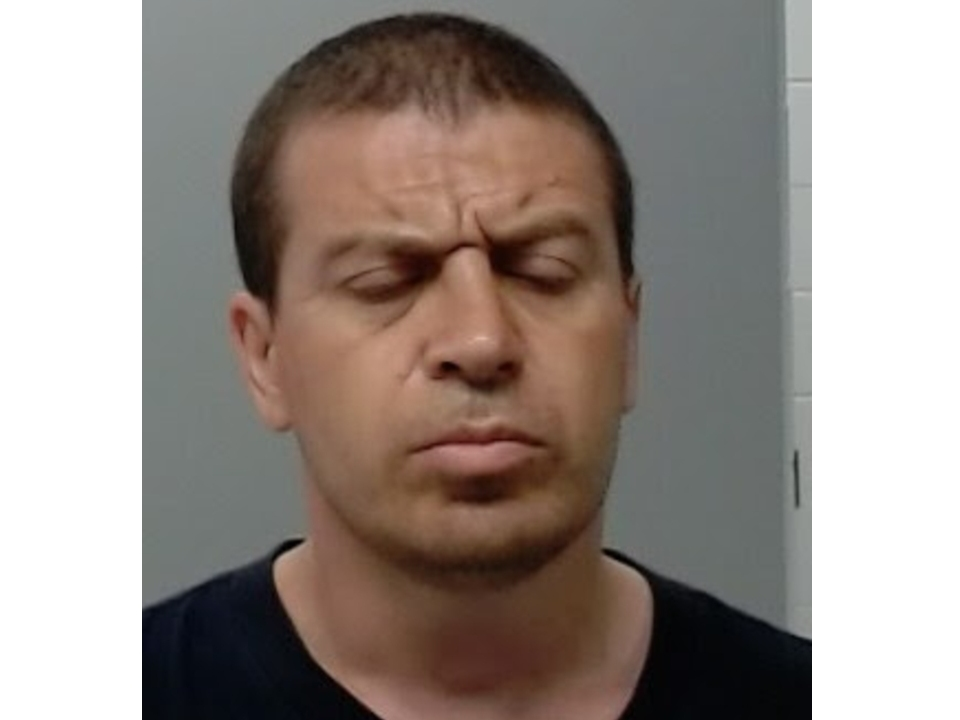 Musatdin Muadinov was charged with one felony count of aggravated assault to a peace officer, two misdemeanor counts of resisting a peace officer and one misdemeanor count of criminal trespass to real property.