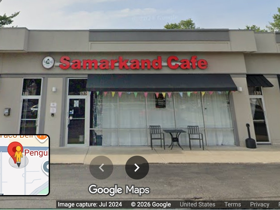 When firefighters arrived, they found flames and smoke coming from Samarkand Café, along with heavy smoke in neighboring businesses, according to the fire department.