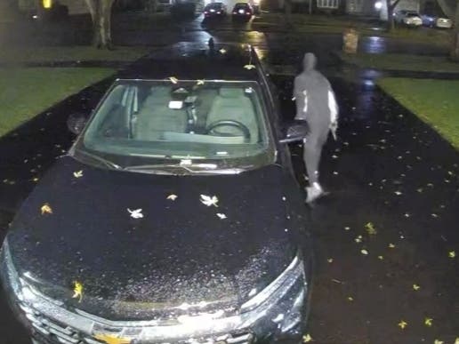 The department is investigating three reports involving vehicles parked in driveways in the 1700 block of Mura Lane and the 1900 block of Seneca Lane.