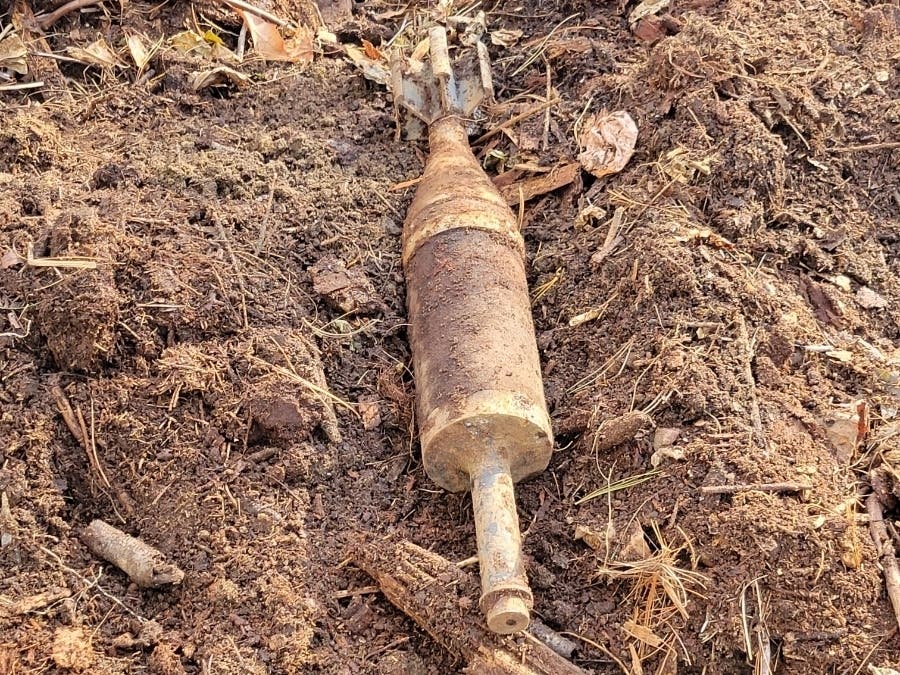 Based on the location of the device at the time it was found, no evacuations were needed and there was no danger to the public, police said.