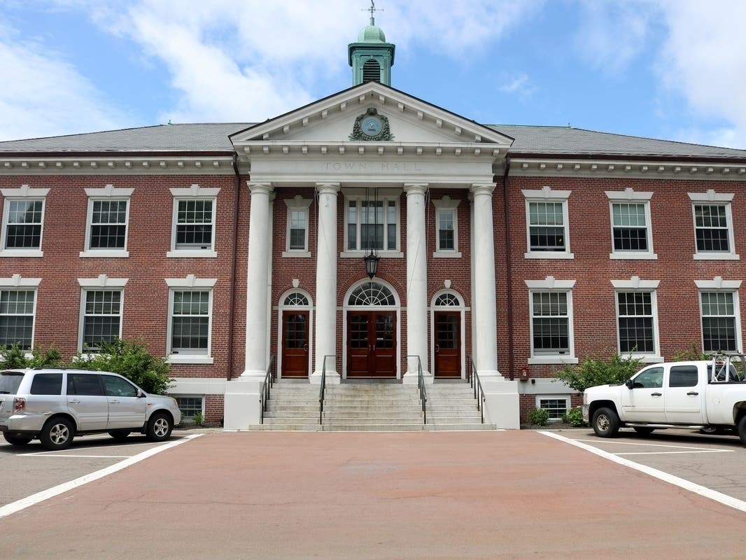 Braintree officials announced on Thursday that the weather would cause the farmer's market to hold off for the weekend "due to inclement weather."