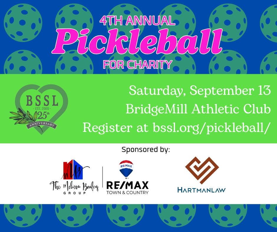 BSSL 4th Annual Pickleball for Charity 