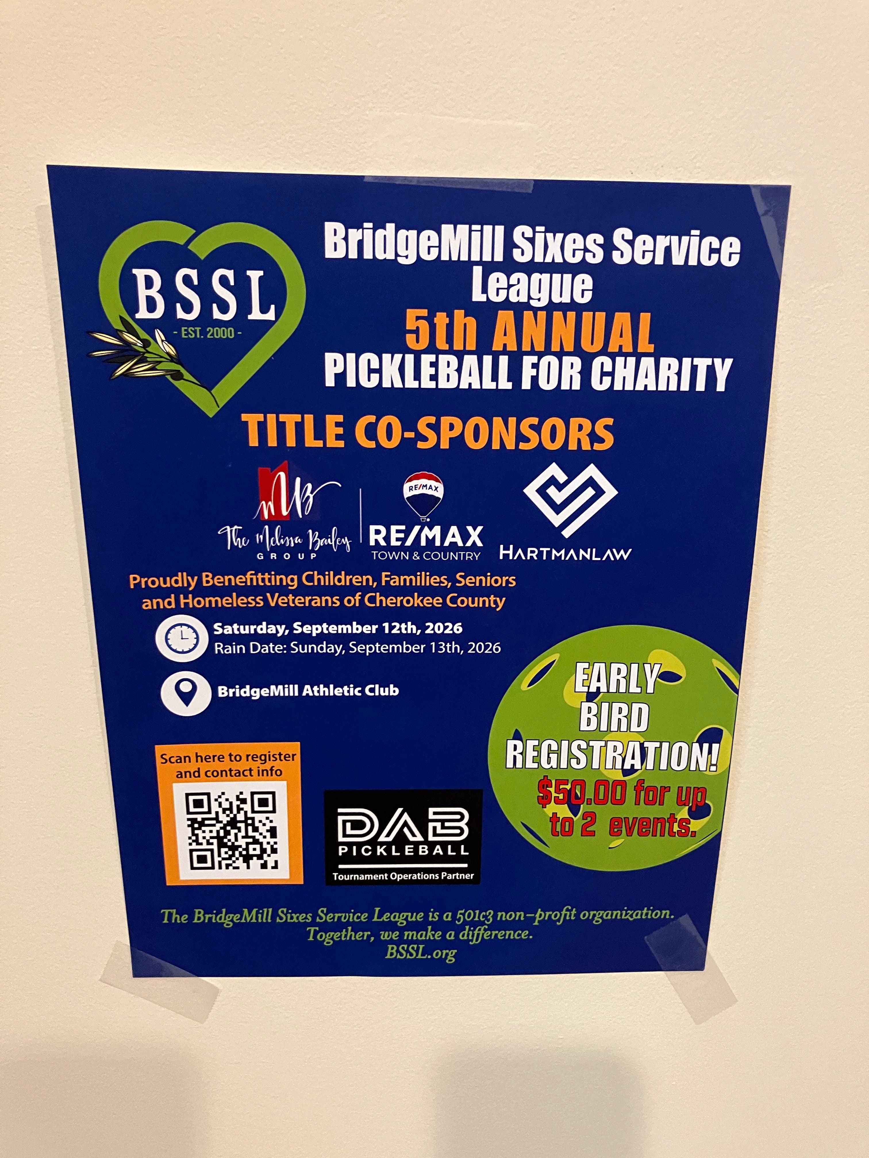 5th Annual Pickleball For Charity