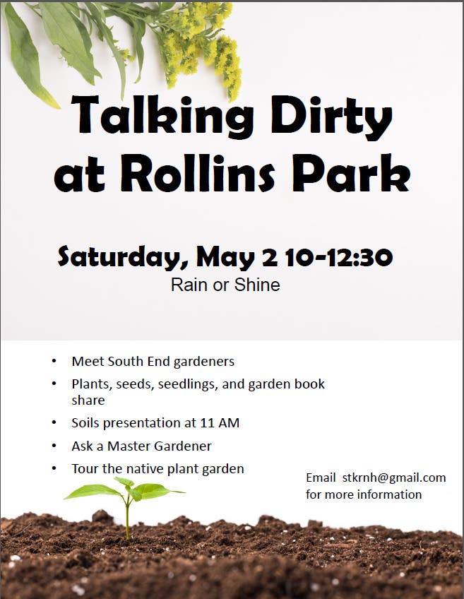 Talking Dirty in Rollins Park