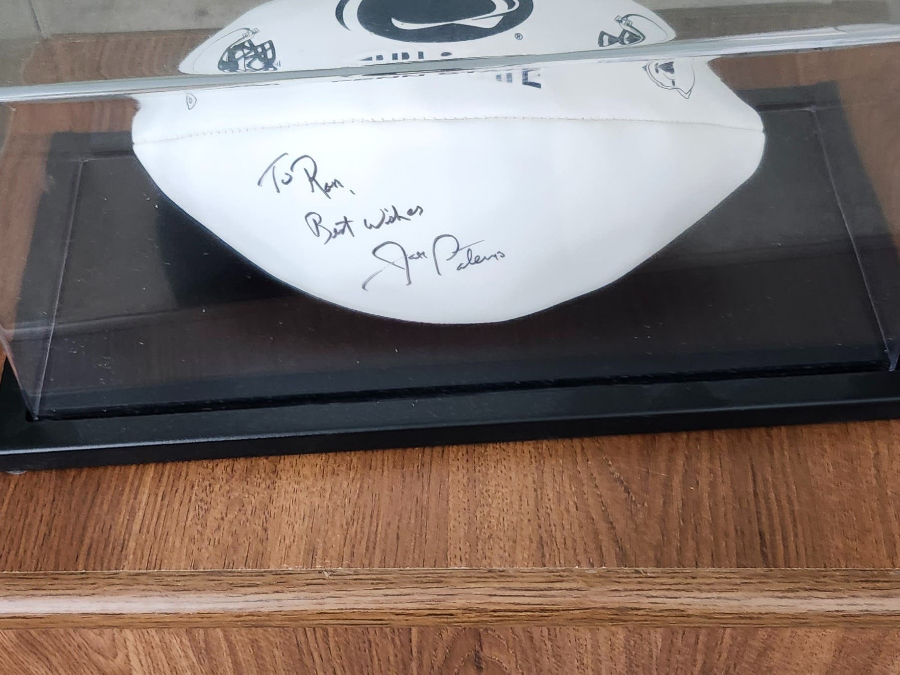 Penn State autographed football