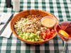 Gators offers several salads. 