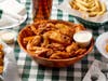 Gators award winning wings come in a variety of flavors. 