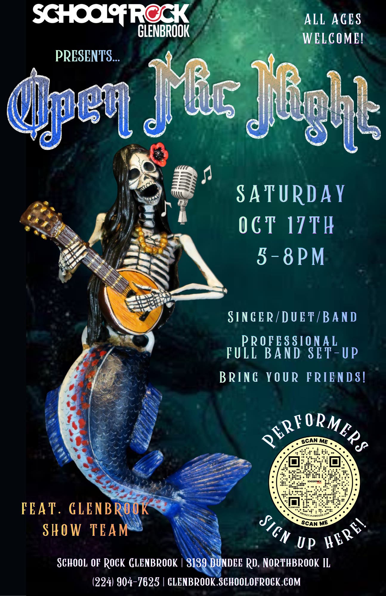 Spooky Open Mic Night!