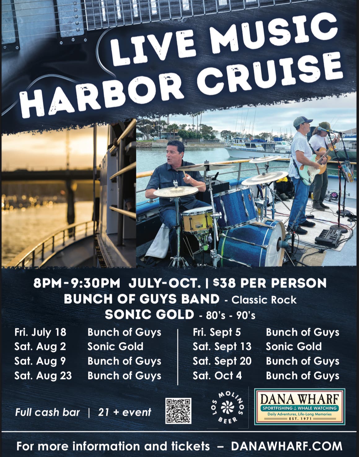 Live Music Harbor Cruise