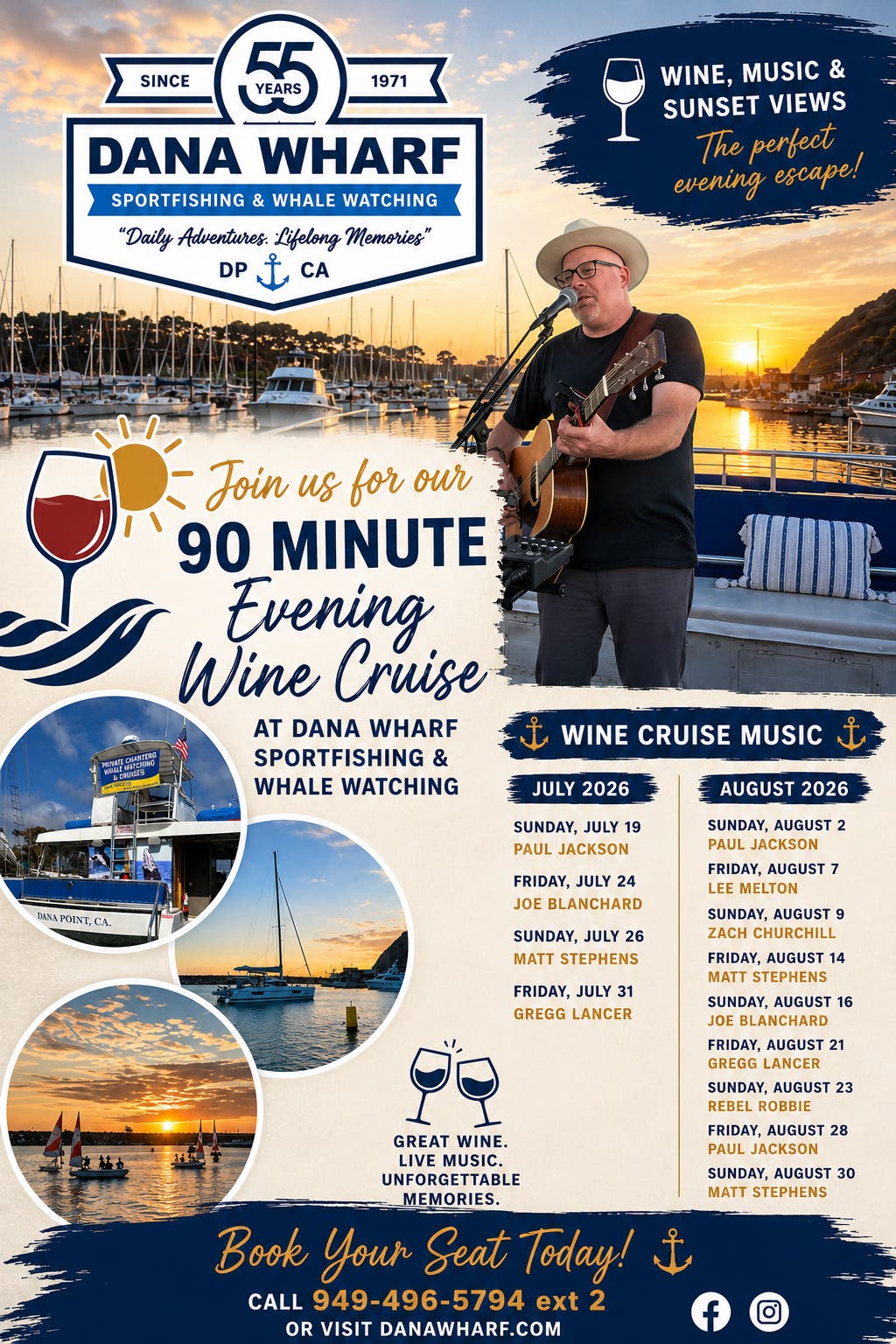 Evening Wine Cruise