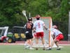 Kieran Troy about to shoot on the Somers goalie
