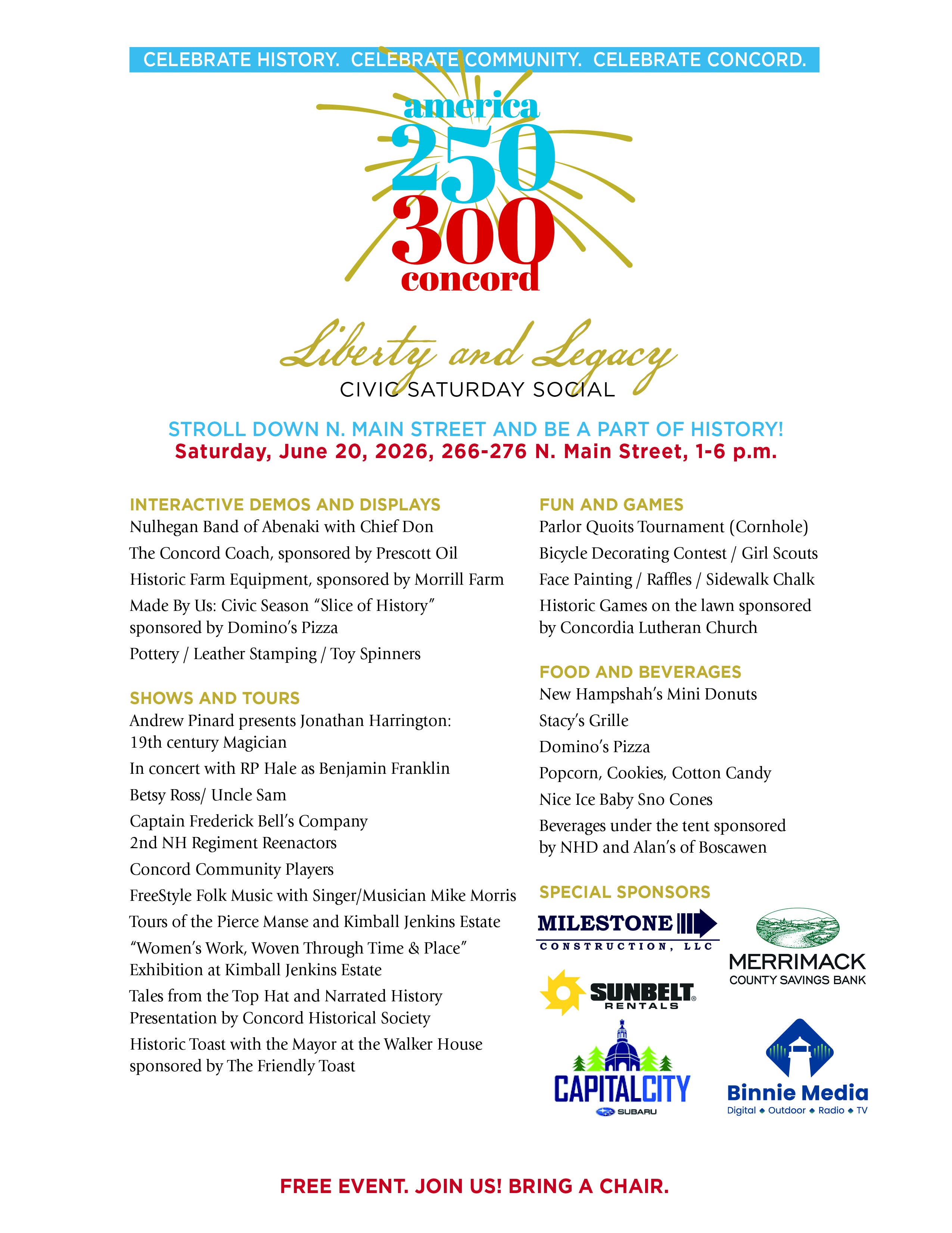Liberty and Legacy Civic Saturday Social
