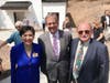 Judy Chu, Andy Barth & Jim Folsom at the ground breaking ceremony of the 2nd phrase of the Chinese Garden