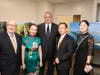 VIP Guests with Wang Jin (Consul in green dress)