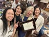 Vivian Chan, Shana Bayat, Hon Gretchen Shepherd Romey & Sharon Takeyama ( l to r)