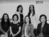  A trip down the memory lane, 'Joyful Living, Happy Life' first program took place at CalTech in 2012 with the original anchor speakers seated (l to r) Vivian Chan, Ivy Sun, Becky Lei & Rosa Zee. Standing Maggie Lee & Dr. Denise Nelson Nash. 