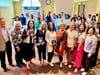 Hunter Chang & Gretchen Shepherd Romey ( San Marino City Council Members), Vivian Chan, Dr. Trisha Beck, Dr. Denise Nelson Nash, Susan Jakubowski, Rosa Zee, Genevieve Tso & Ivy Sun.