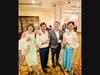 Mei Mei Liu (Chinese Club San Marino Director), Johnson Shyong (Advisor of Chinese club San Marino), John Chou (San Marino City Councilman) & Lucy Lin. (l or r)
